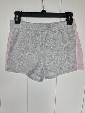 Puma Sewat short Light Grey And Pink 14/16 Or Womens Xs
